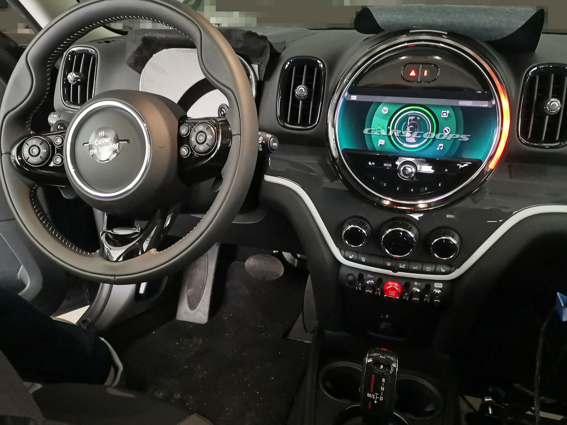 Makyajlı 2021 MINI Countryman iç tasarımı sızdı!