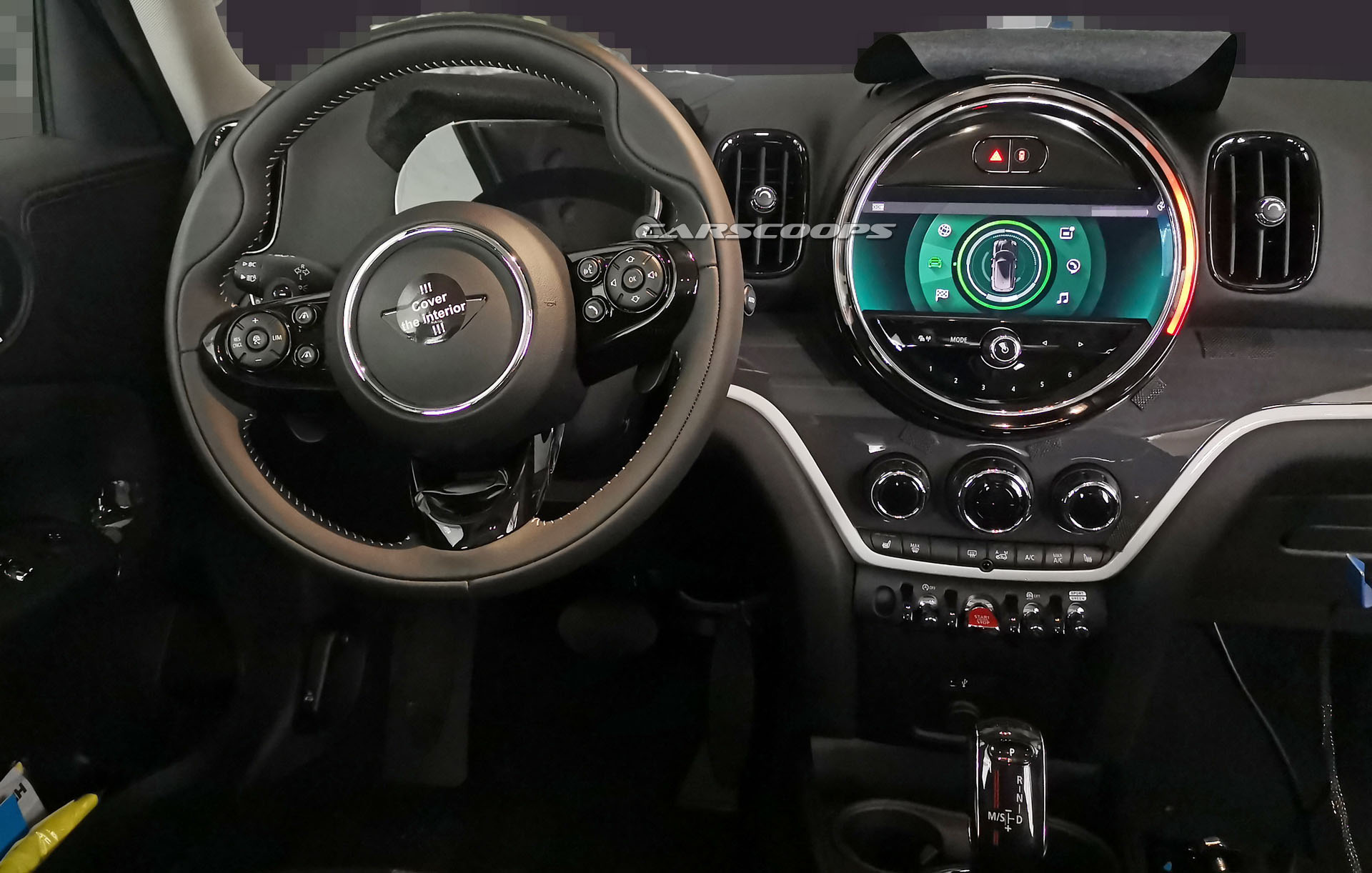 Makyajlı 2021 MINI Countryman iç tasarımı sızdı!