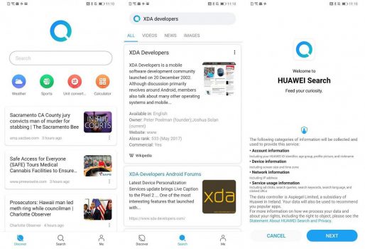 Huawei, Google Search'e alternatif getiriyor!