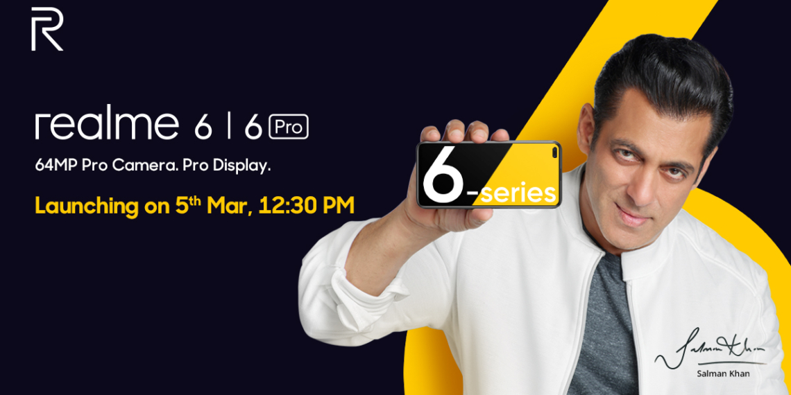 Realme 6 ve 6 Pro, 5 Mart'ta tanıtılıyor! realme 6