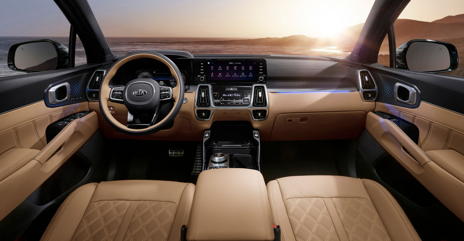 2021 Kia Sorento'nun resmi fotoğrafları ve detayları paylaşıldı!