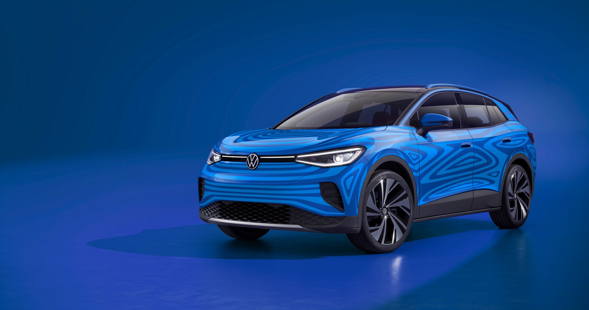 Elektrikli crossover 2021 VW ID.4 test edilirken görüntülendi!