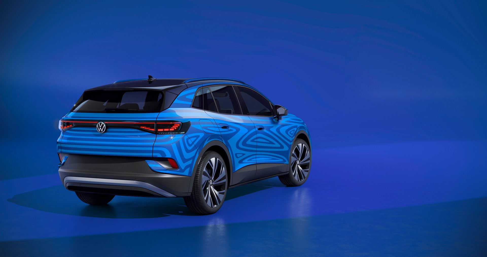 Elektrikli crossover 2021 VW ID.4 test edilirken görüntülendi!