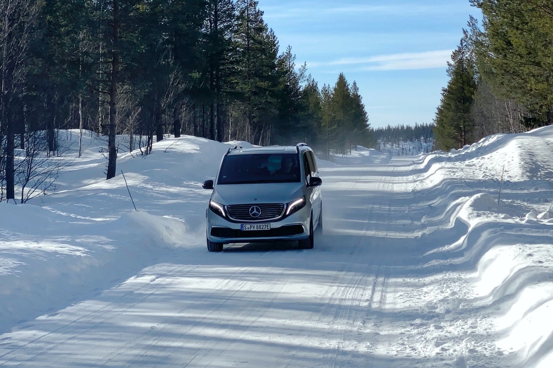 Kış testlerini tamamlayan Mercedes EQV, yakında yollara çıkacak!