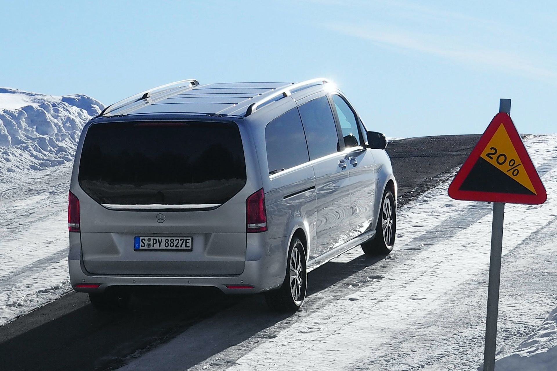 Kış testlerini tamamlayan Mercedes EQV, yakında yollara çıkacak!