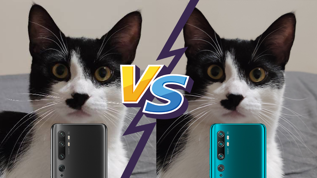 Xiaomi Mi Note 10 vs. Xiaomi Mi Note 10 Pro kamera kıyaslama