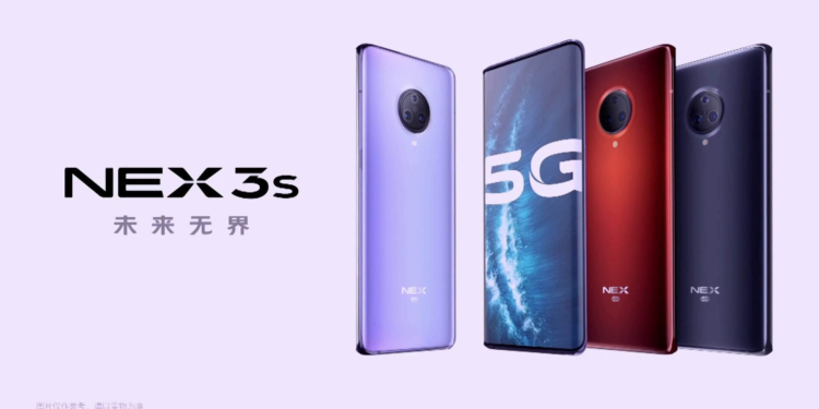 Vivo NEX 3S 5G, tam boy şelale ekranıyla tanıtıldı!