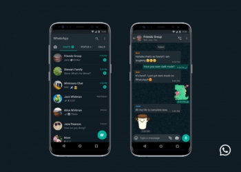 whatsapp karanlık mod android
