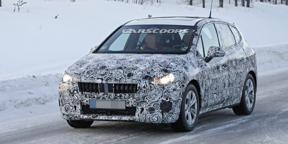 2021 BMW 2 Serisi Active Tourer, kamuflajlı olarak yakalandı!