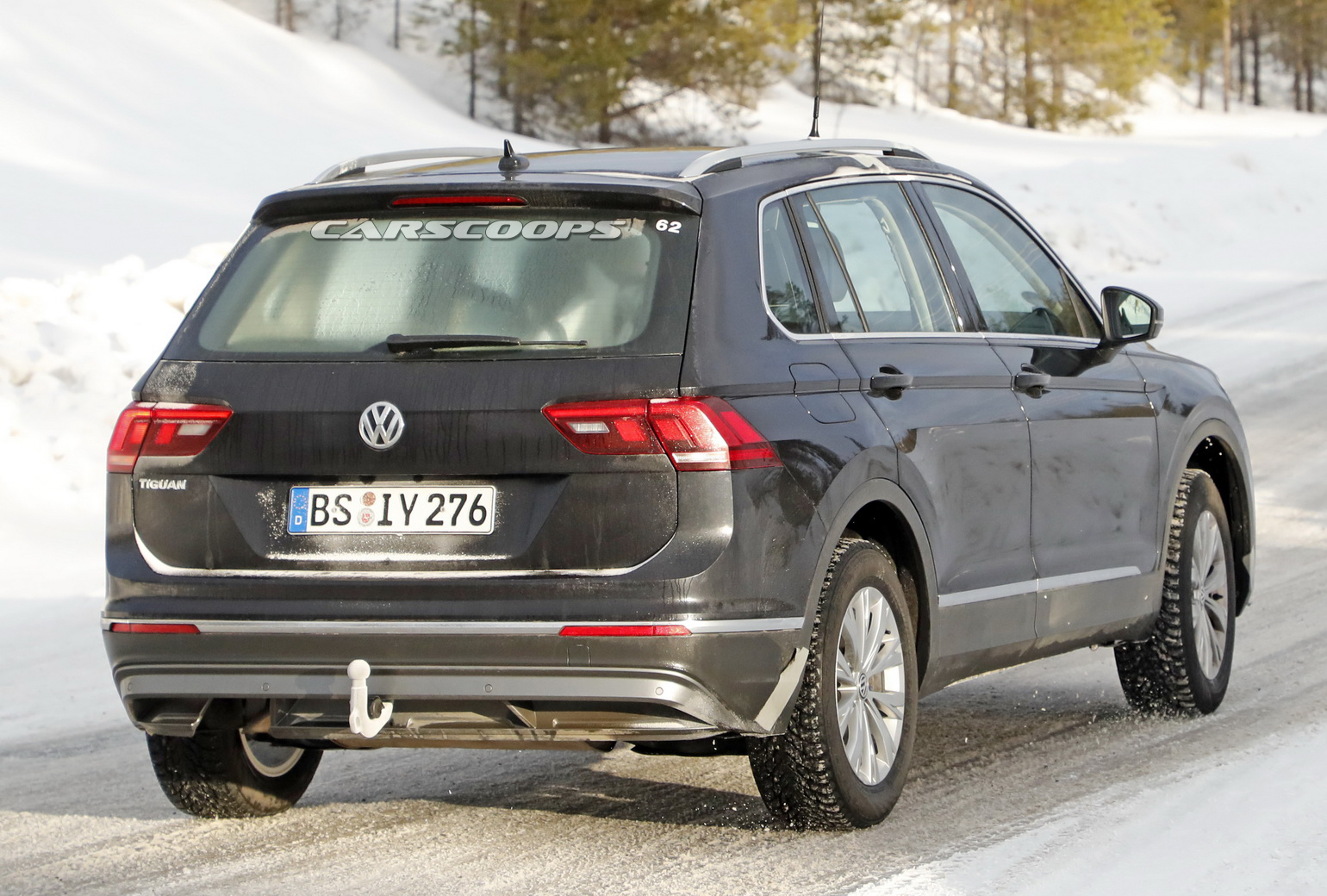 2021 VW Tiguan'ın hibrit GTE versiyonu test edilirken görüntülendi!