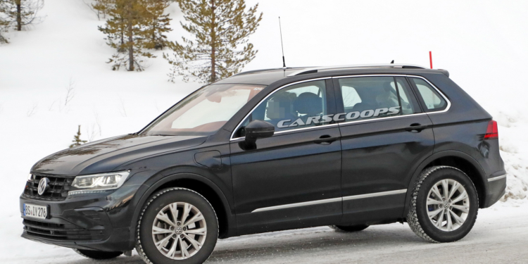 2021 VW Tiguan'ın hibrit GTE versiyonu test edilirken görüntülendi!
