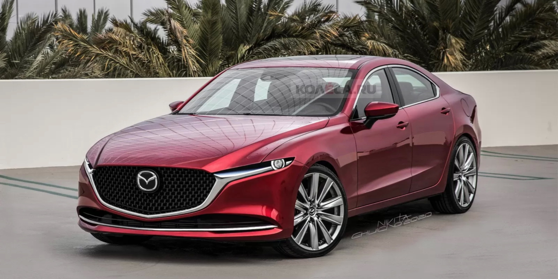 Arkadan itişli yeni Mazda6, sanal ortamda hayal edildi!