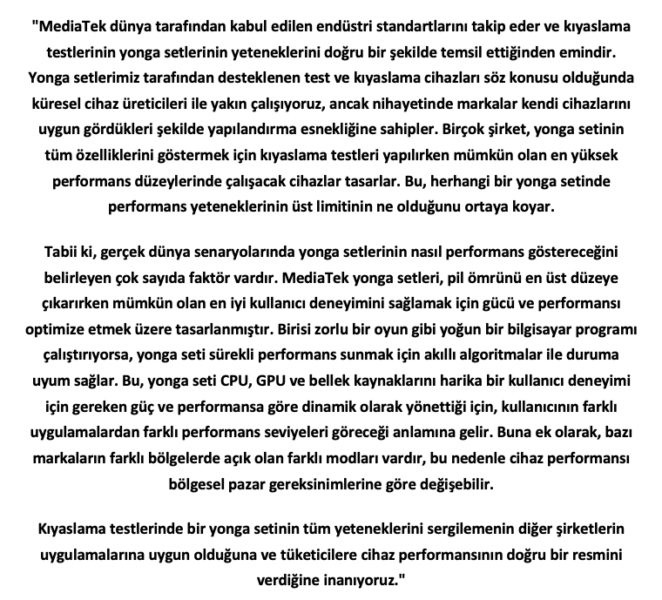 MediaTek Açıklama