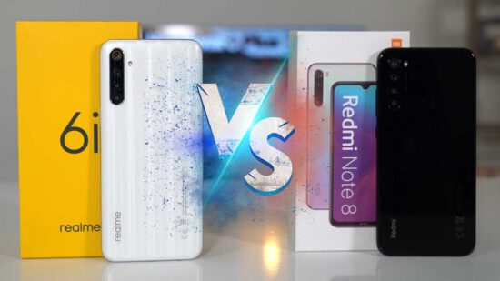 Redmi Note 8 vs Realme 6i karşılaştırma