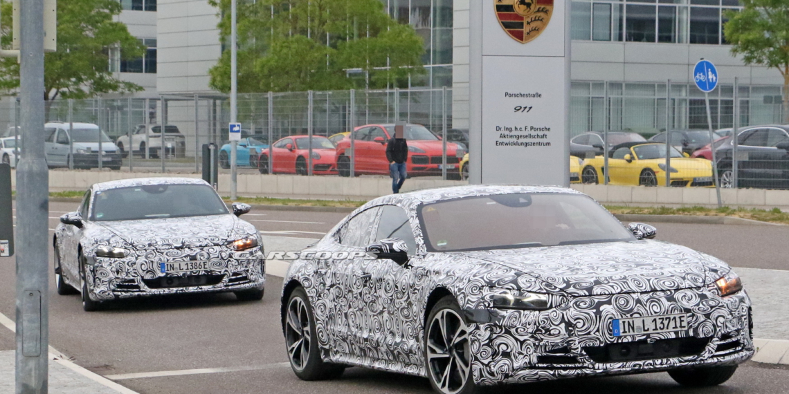 Iron Man'in arabası Audi E-Tron GT, test edilirken yakalandı!