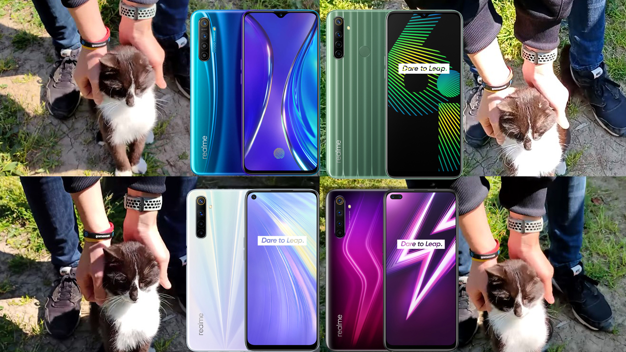 Realme 6 Pro, Realme 6, Realme 6i ve Realme XT video kıyaslama