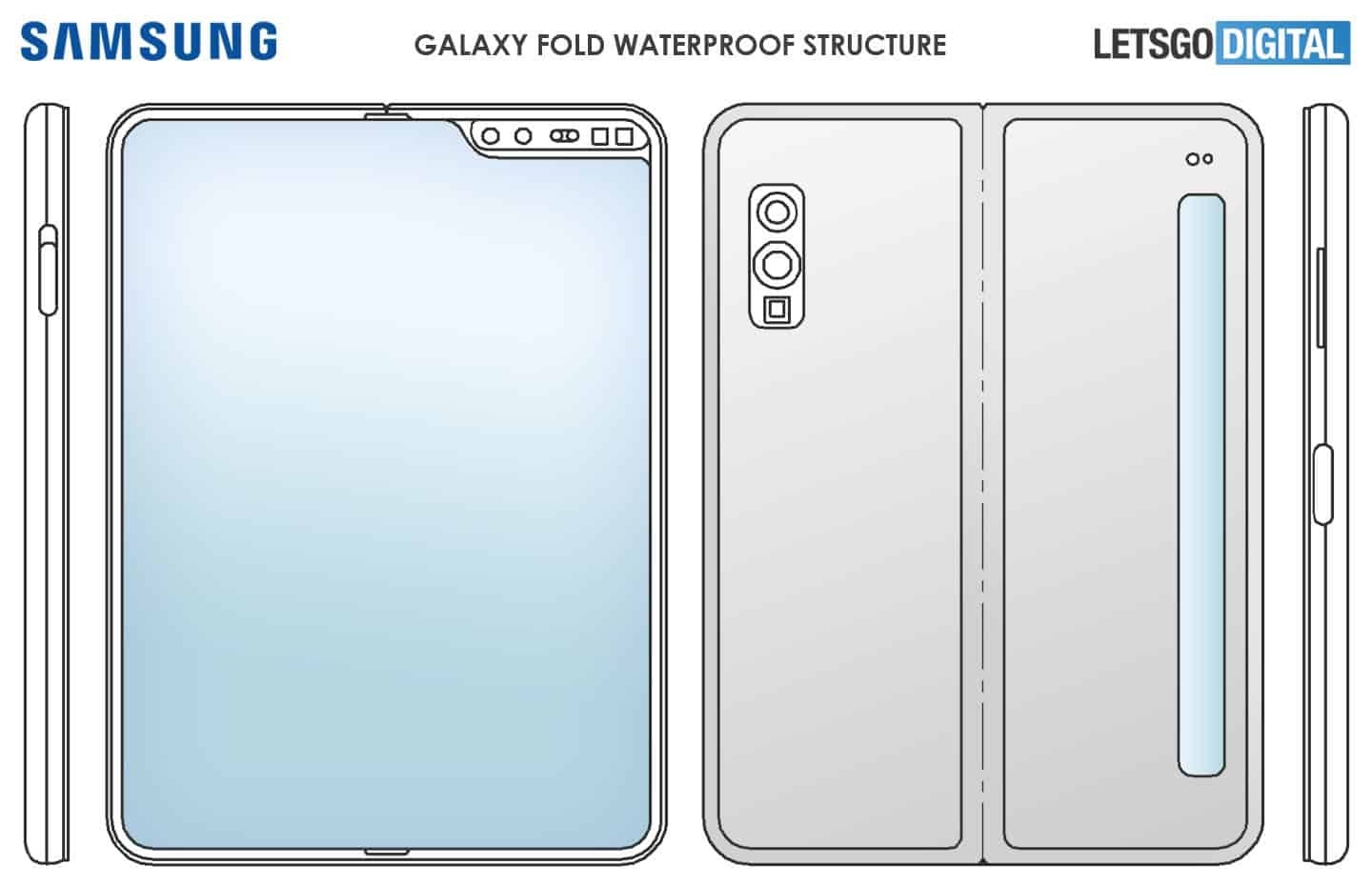 Samsung Galaxy Fold Lite tasarımı ortaya çıktı!