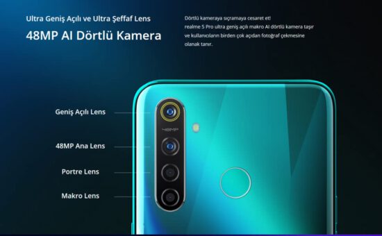 Realme, yeni kamera düzeni ve kulaklık üzerine çalışıyor!