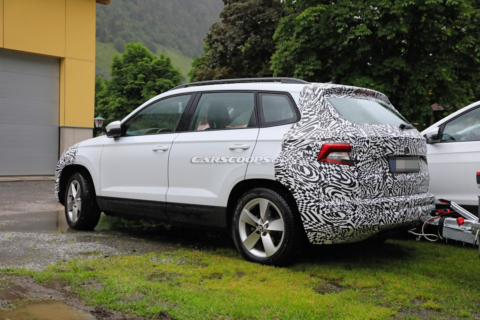 2021 Skoda Karoq kamuflajlı olarak yakalandı!