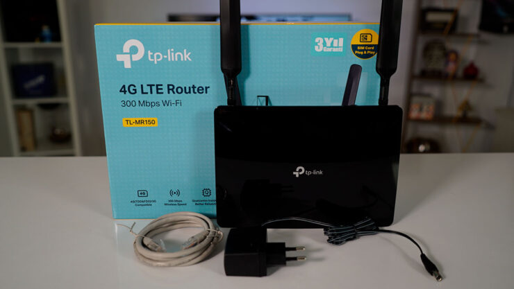 TP-Link TL-MR150 neler sunuyor? "4G SIM kart destekli router"