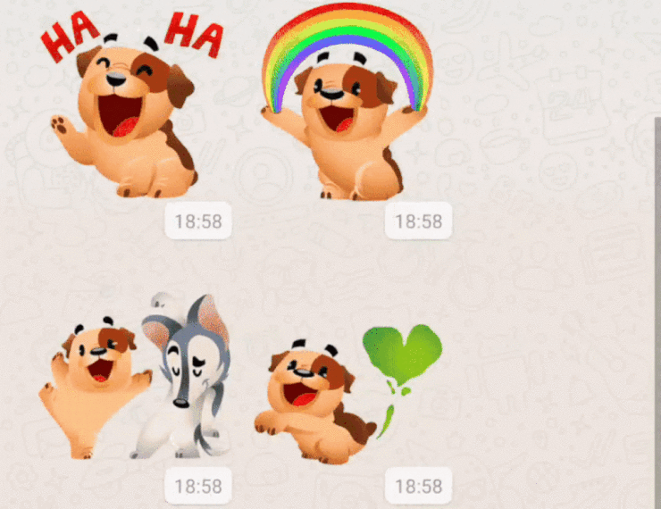 whatsapp hareketli cıkartma