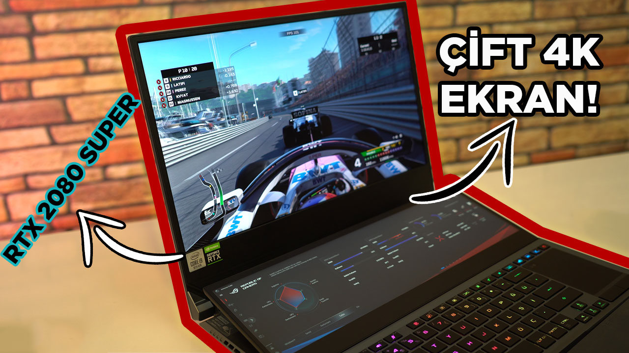 ÇİFT 4K EKRANLI OYUNCU LAPTOP'U! | ROG Zephyrus Duo 15 incelemesi