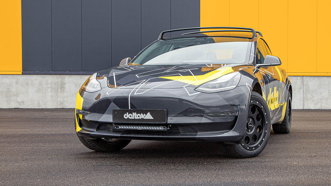Delta 4x4'ten off-road yapmalık Tesla Model 3'ler!