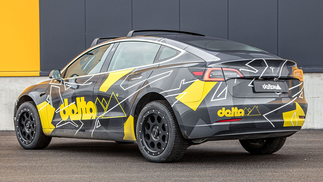 Delta 4x4'ten off-road yapmalık Tesla Model 3'ler!