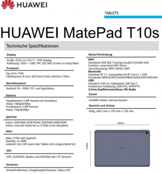 Huawei MatePad T10