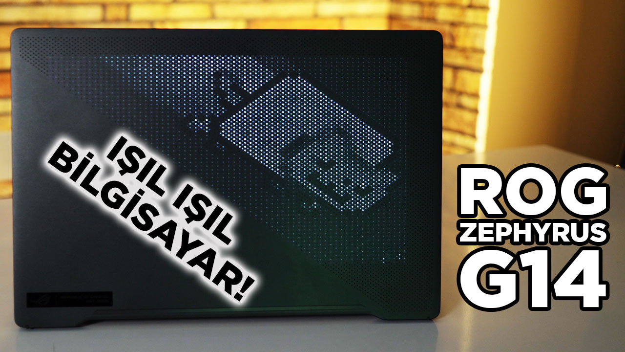 IŞIL IŞIL BİLGİSAYAR! | ASUS ROG Zephyrus G14 | LED kapaklı versiyonunu da inceledik!