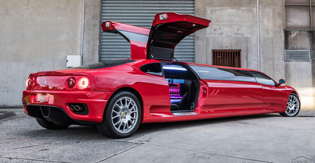 Bunu da yapmışlar: Ferrari 360 Modena "Limuzin"