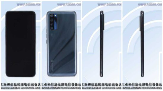 ZTE ekran altı kamera iii