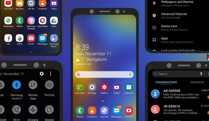 One UI 2.5 alacak telefonlar