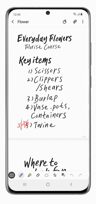 One UI 2.5 Samsung Galaxy S20