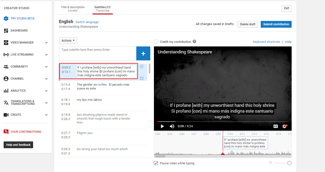 youtube topluluk katkıları