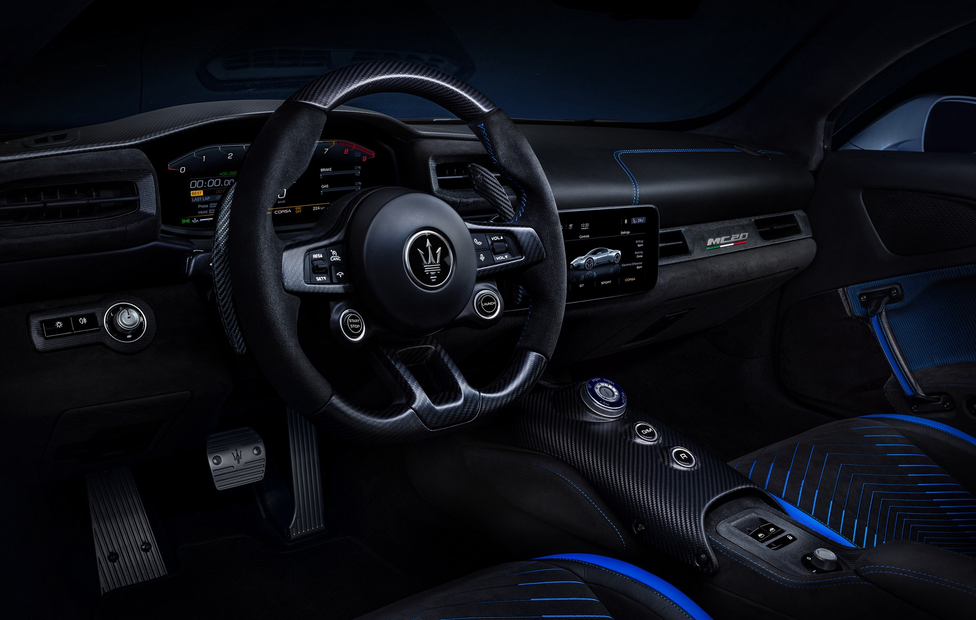 Maserati'nin ortadan motorlu canavarı MC20 tanıtıldı!