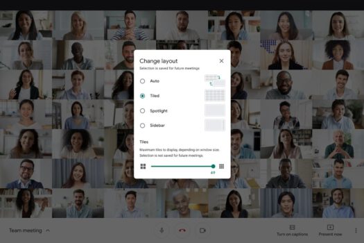 Google Meet, tek görüşmede 49 kişiye kadar gösterebilecek!