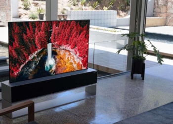 LG katlanabilir TV