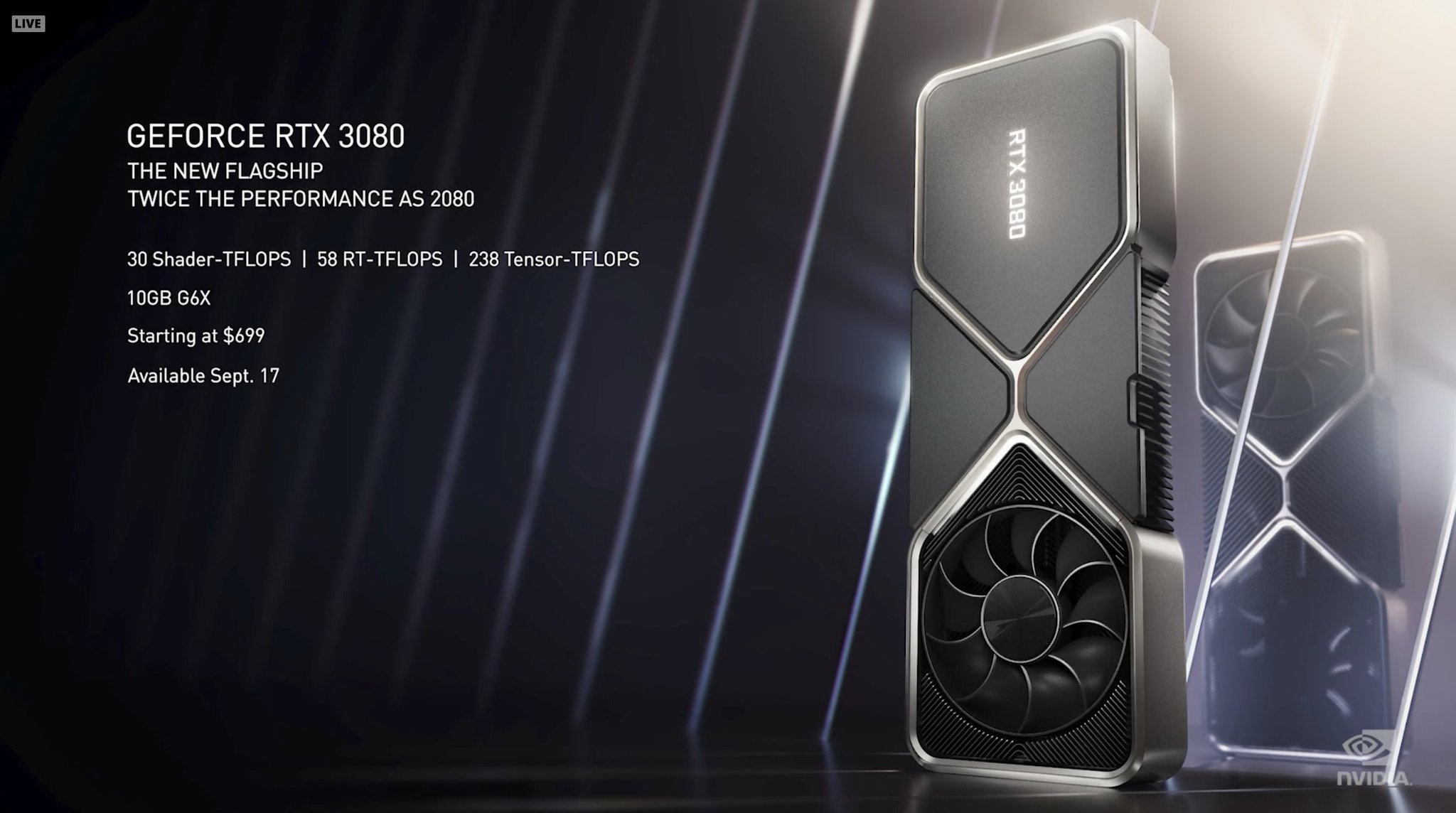 NVIDIA GeForce RTX 3000 serisi resmen tanıtıldı!