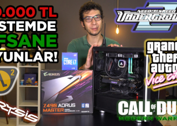 20.000 TL’lik SİSTEMDE UNDERGROUND, VICE CITY, CRYSIS OYNADIK! | Kaç FPS veriyor?