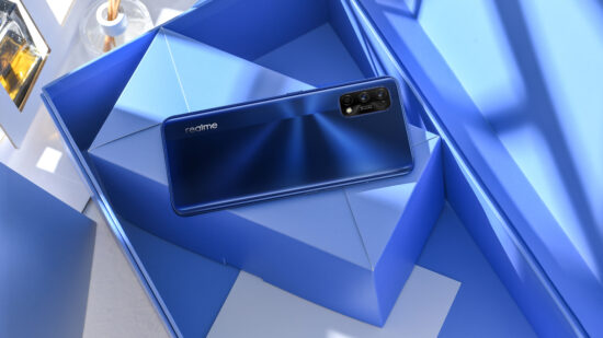 realme 7 pro mavi