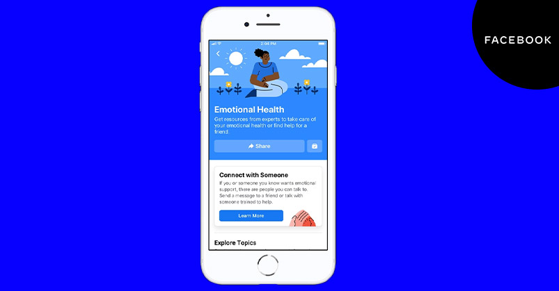 Facebook Yeni Duygusal Sağlık Kaynak Merkezini Duyurdu