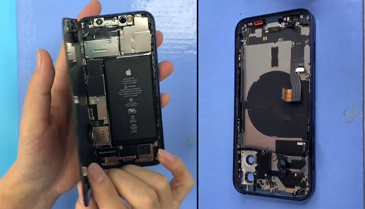 iPhone 12 parçalarına