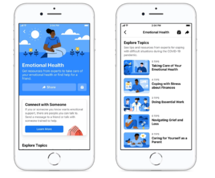 Facebook Yeni Duygusal Sağlık Kaynak Merkezini Duyurdu