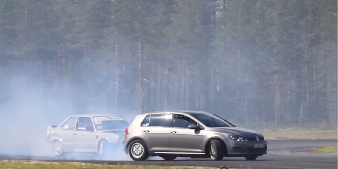 VW Golf ama V8 motorlu ve arkadan çekişli! VW Golf ama V8 motorlu ve arkadan çekişli!