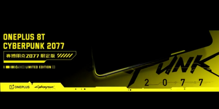 OnePlus 8T Cyberpunk 2077 Edition