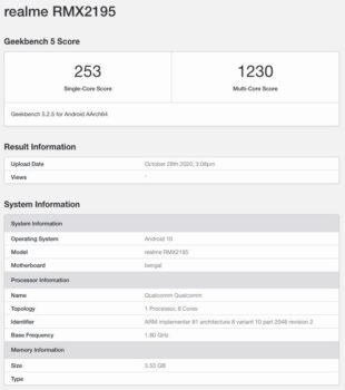 Realme C15s