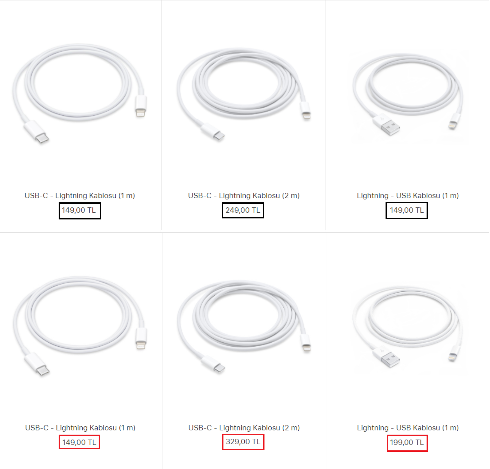 Apple, servis ücretlerine ve aksesuarlara zam yaptı