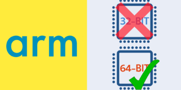 ARM 32 bit 64 bit