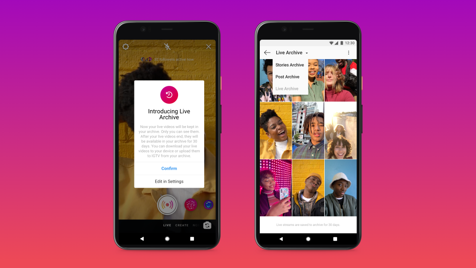 Instagram, canlı yayın maksimum uzunluğunu dört saate çıkardı